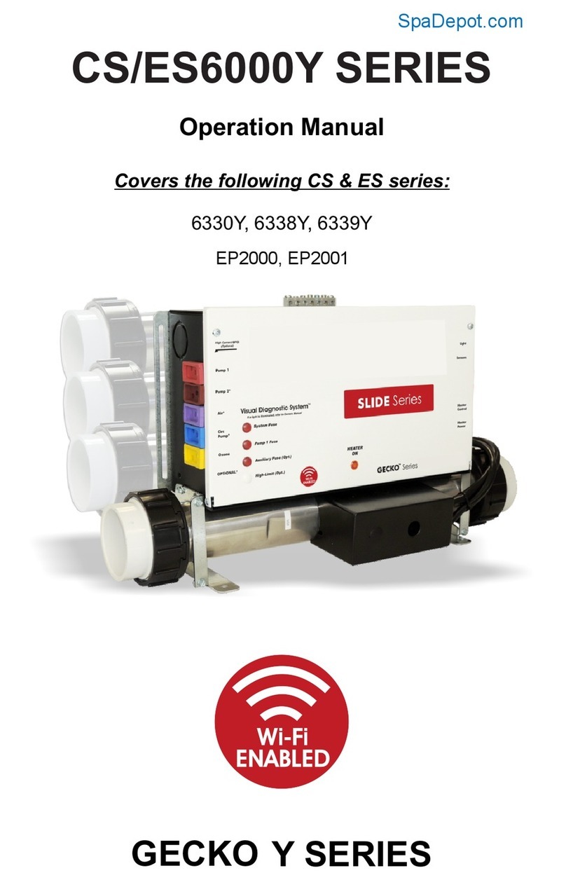 Gecko CS Series Operation manual