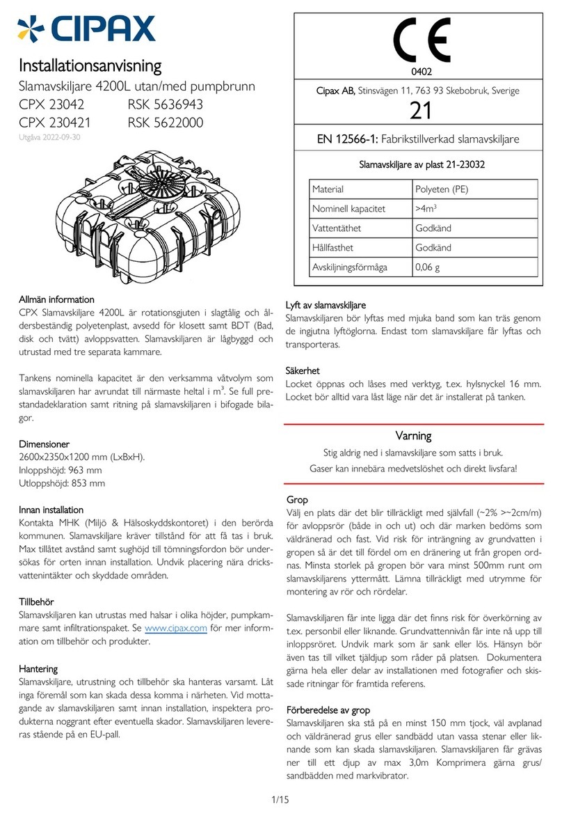 Cipax CPX 23042 User manual