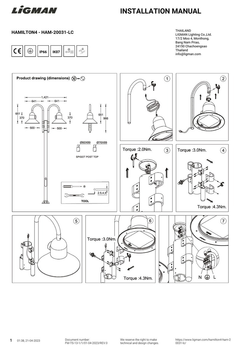 LIGMAN HAMILTON4 installation manual