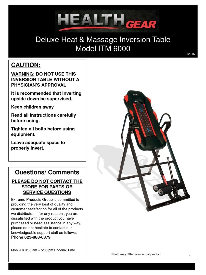 Health GEAR ITM 6000 manual