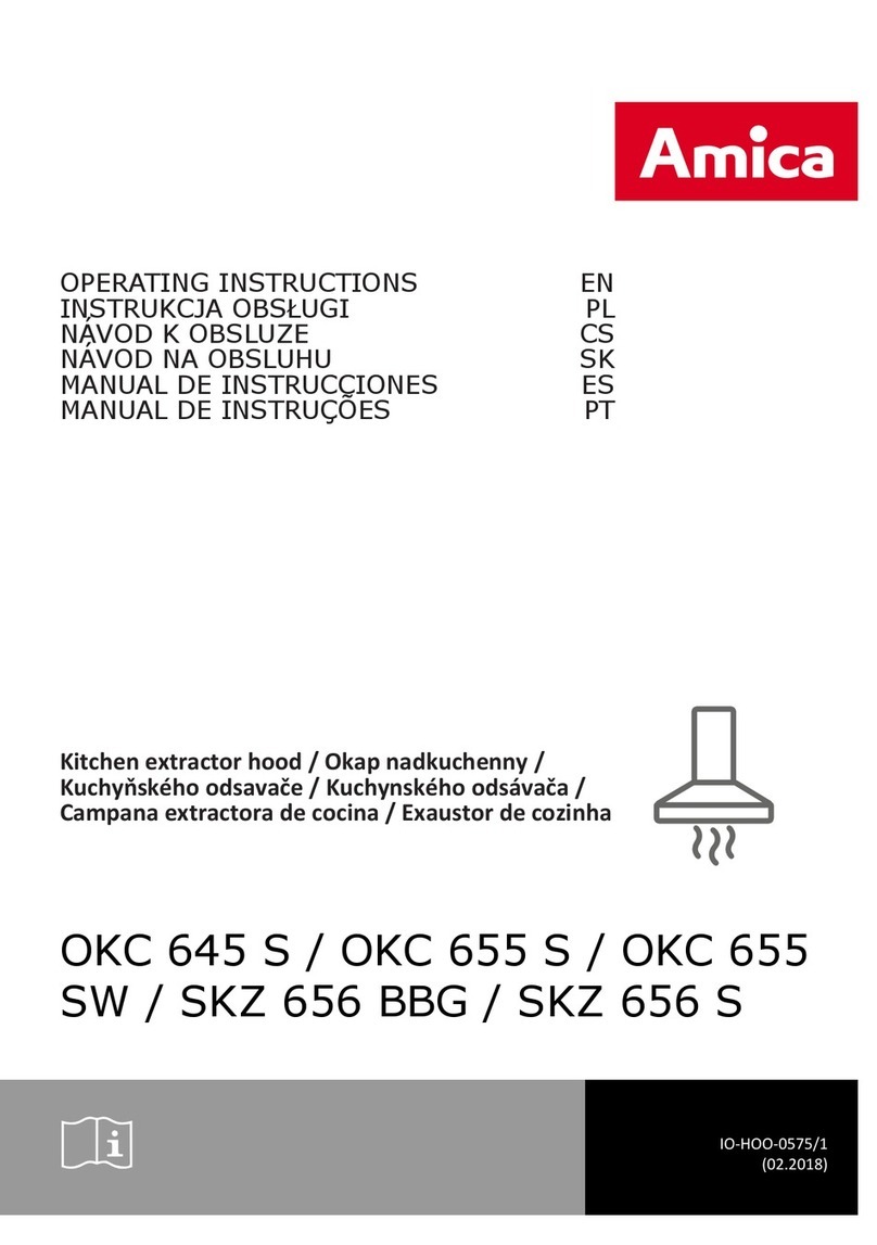 Amica SKZ 656 BBG User manual