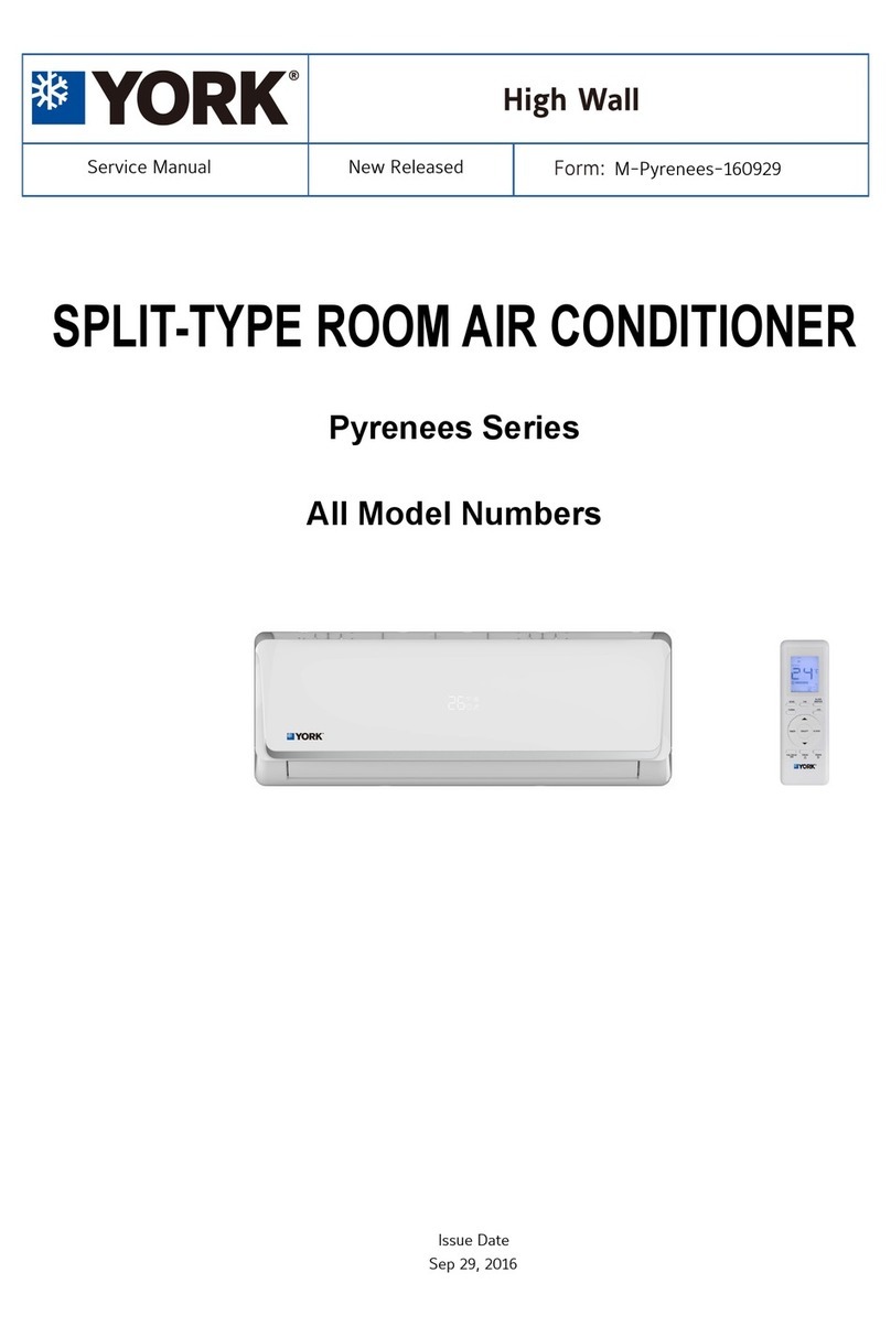 York YHKE09XEEAMH-RX User manual