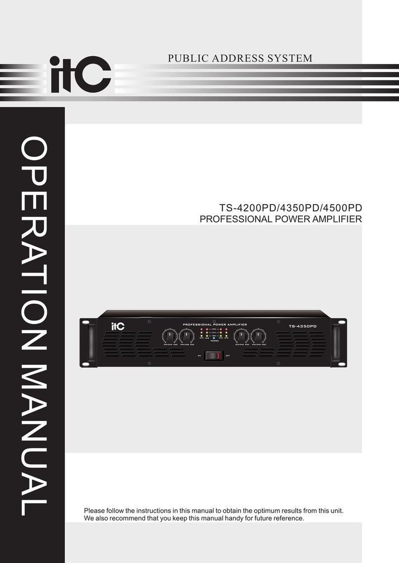 ITC TS-4200PD User manual