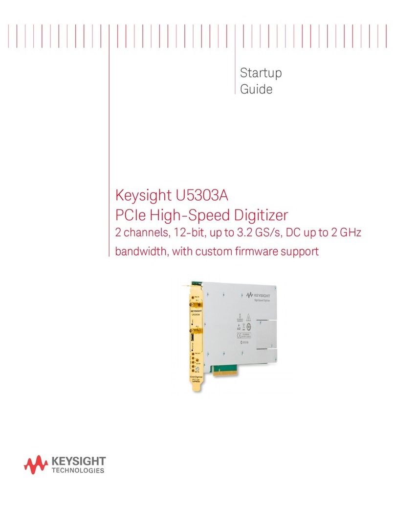 Keysight Technologies U5303A User guide