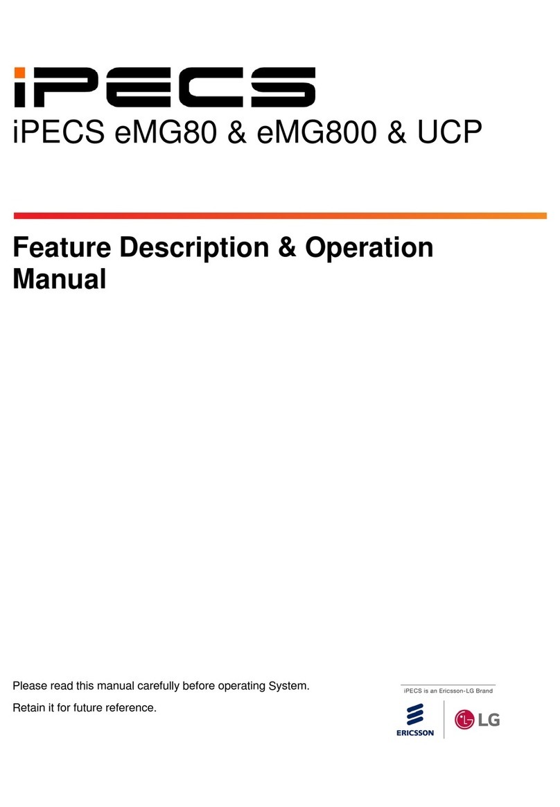 iPECS eMG80 Operation manual