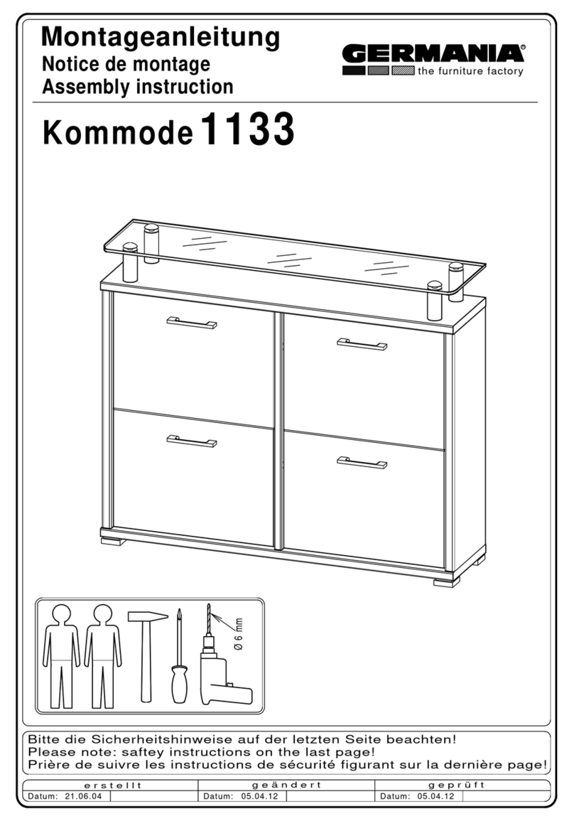 Germania 1133 Assembly instruction Germania 1133 Assembly instruction