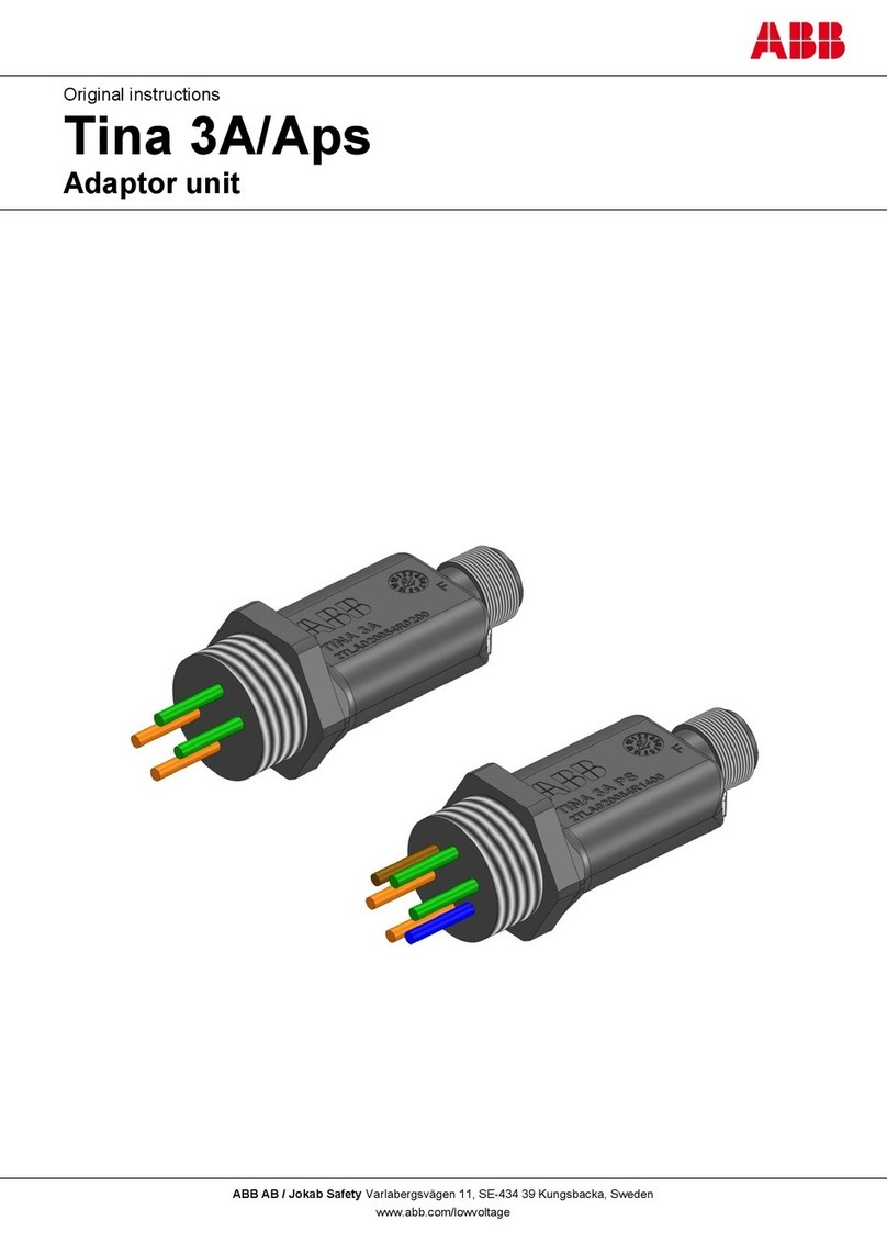 ABB Tina 3A/Aps Original instructions