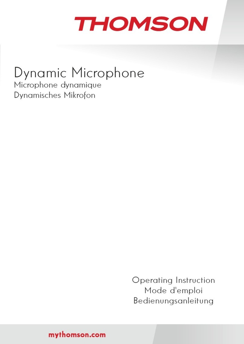 THOMSON 00131779 operating instructions