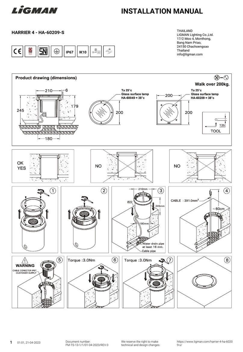 LIGMAN HA-60209-S User manual
