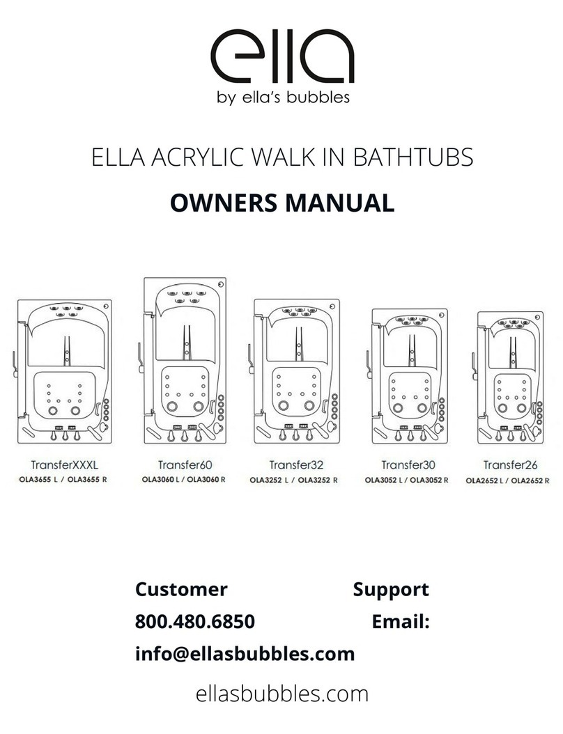 Ella's Bubbles Ella TransferXXXL OLA3655 L Series User manual