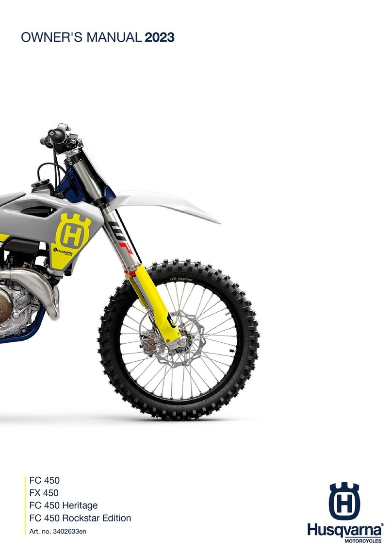 Husqvarna FC 450 Heritage 2023 User manual