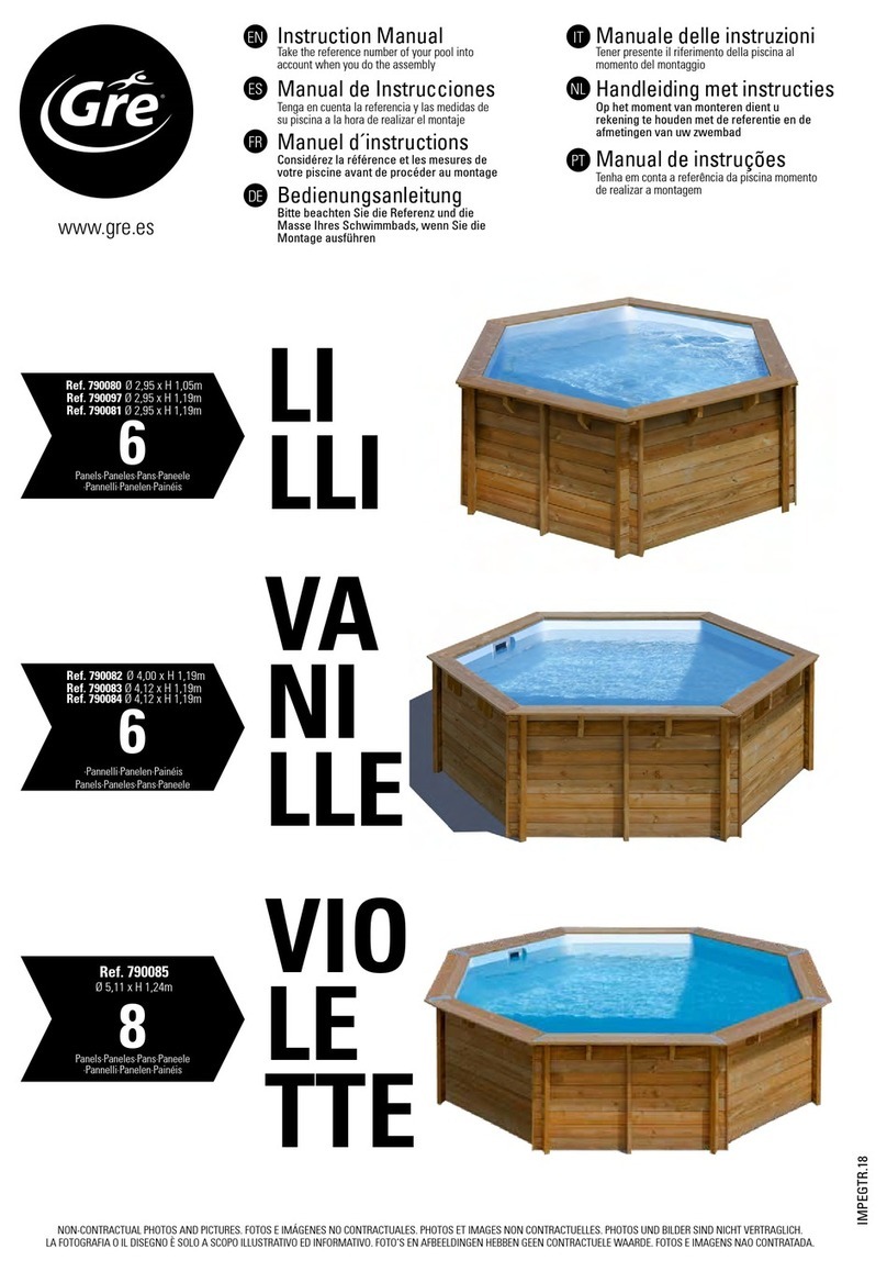 GRE VANILLE instruction manual