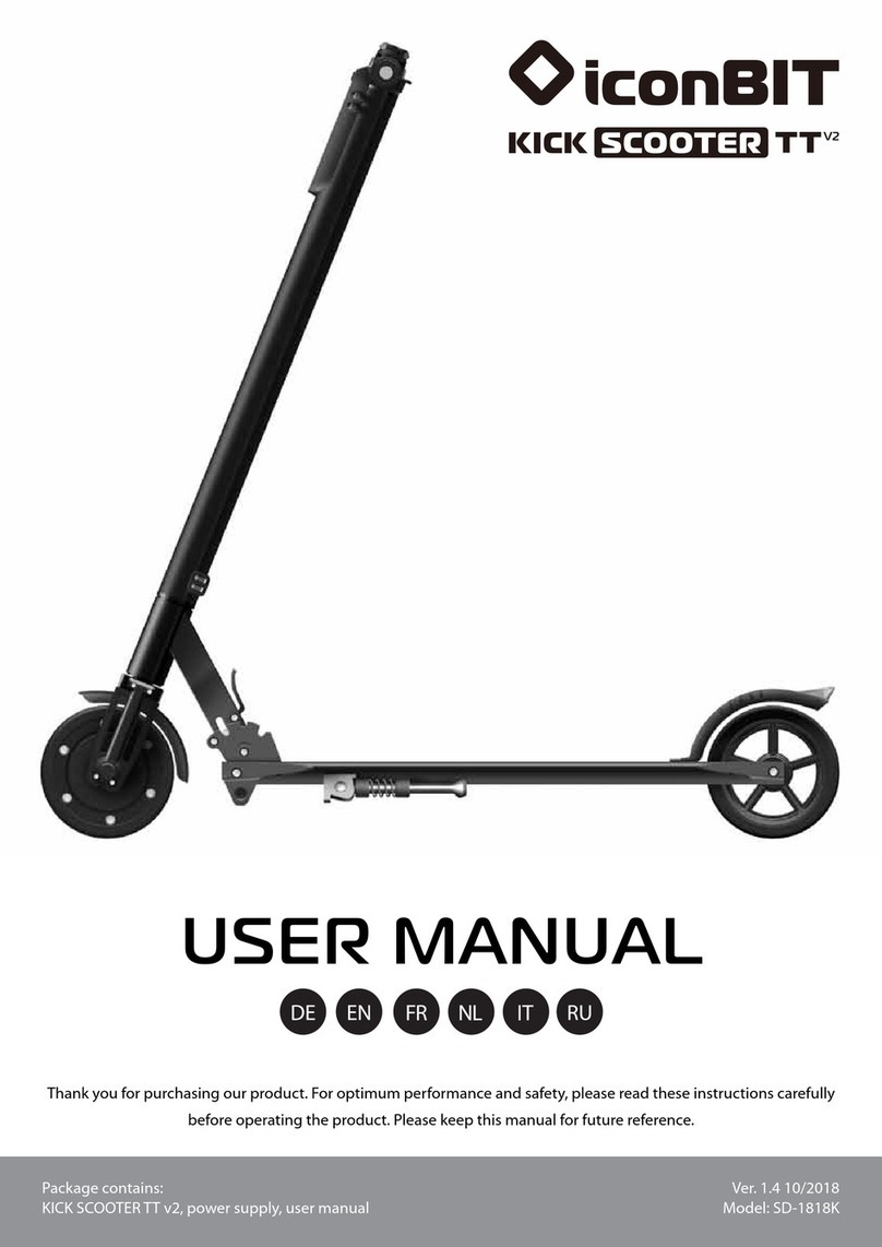 IconBiT KICK SCOOTER TT V2 user manual