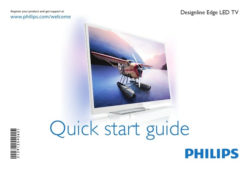 Philips DesignLine Edge 47PDL6907K/12 User manual