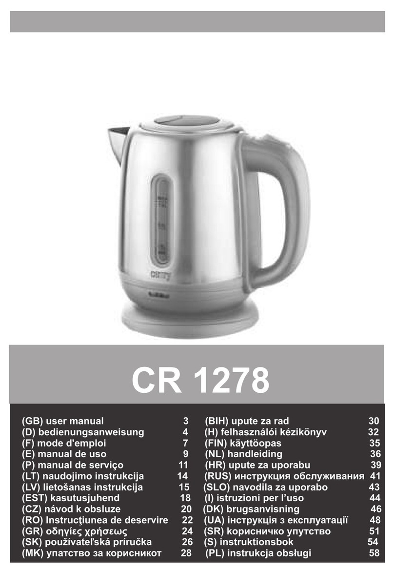 camry CR 1278 user manual