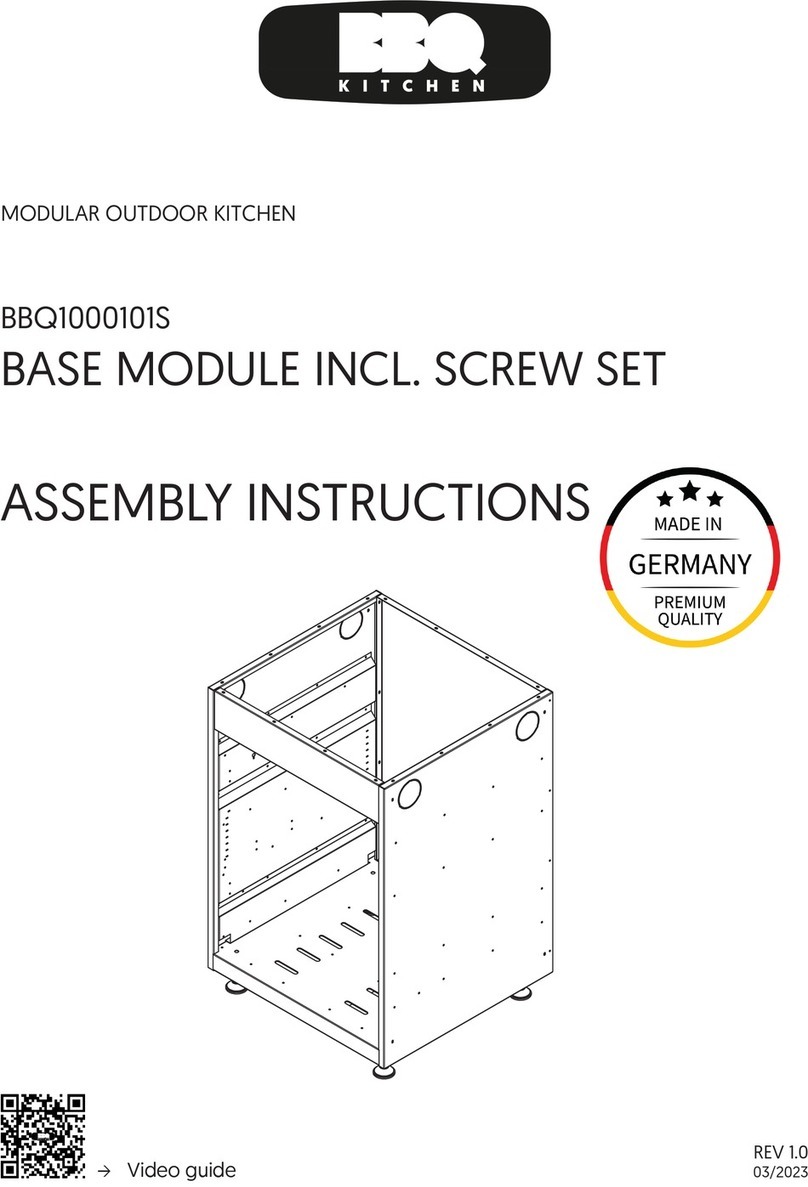 BBQ BBQ1000101S Assembly instructions