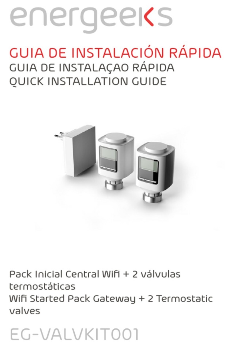Energeeks EG-VALVKIT001 User manual
