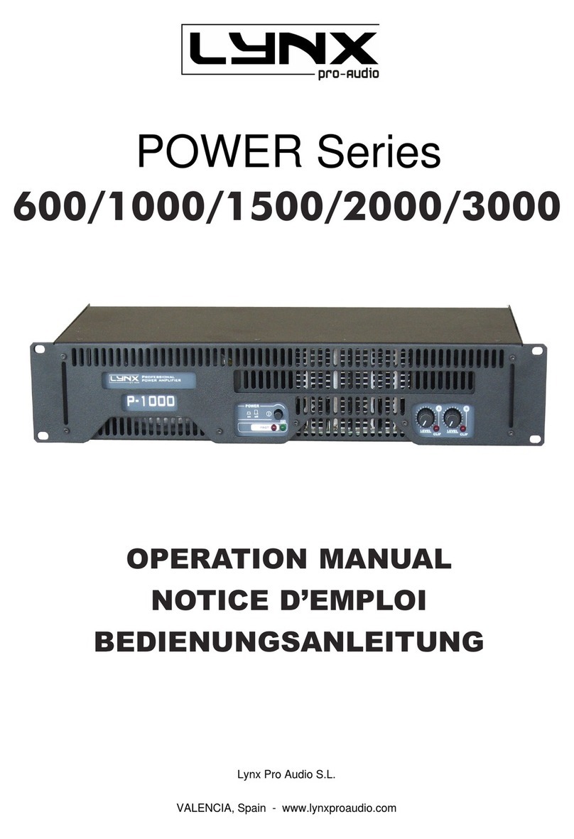Lynx 2000 G-Touring 600 Operation manual