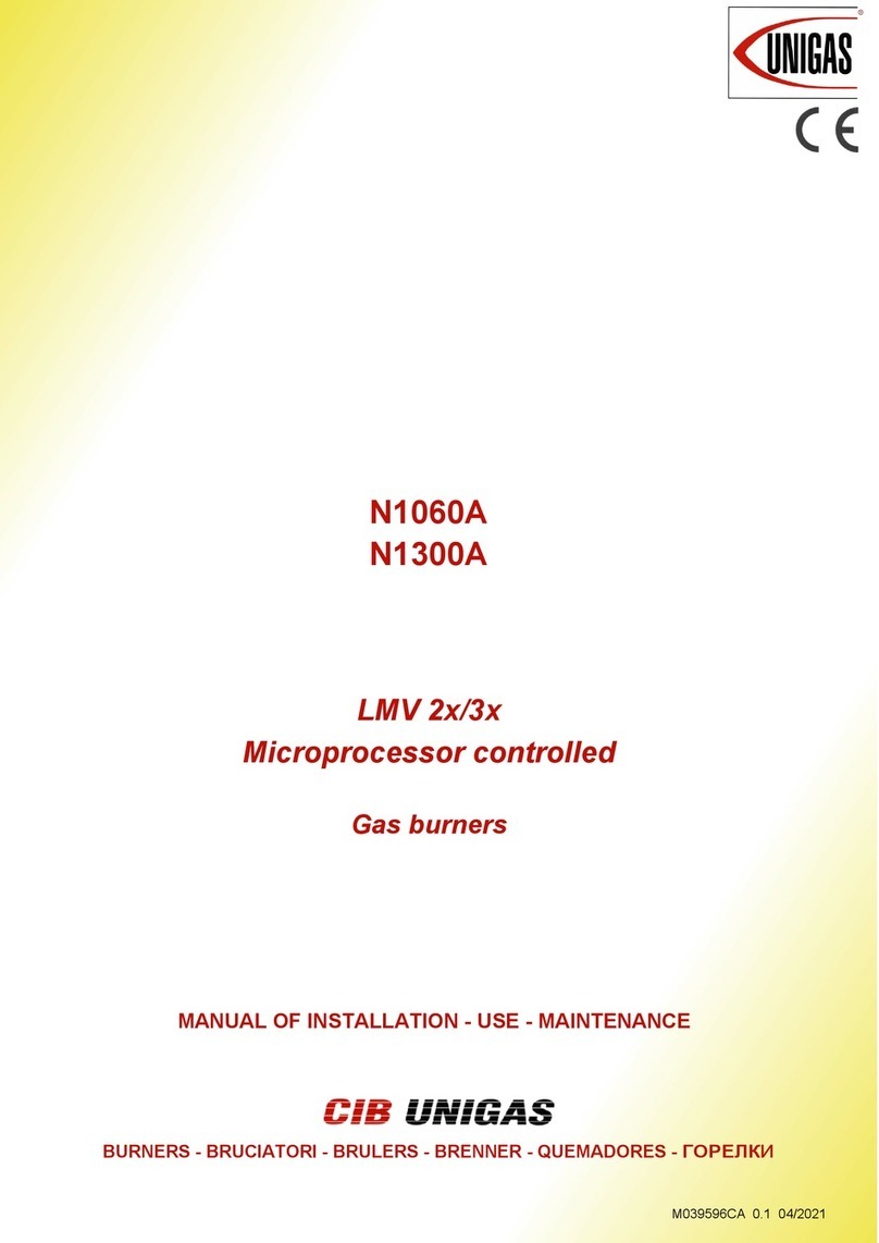 CIB UNIGAS N1060A Operating manual