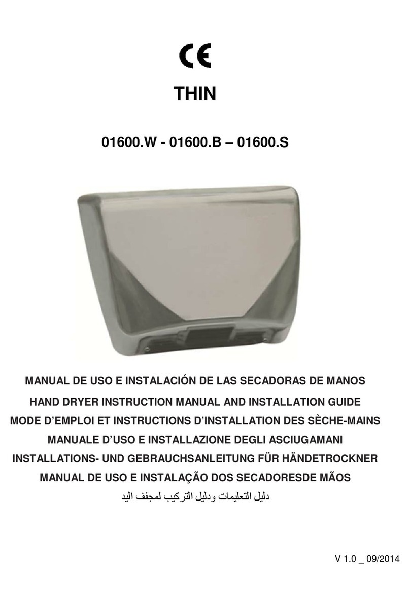 Nofer THIN Instruction manual and installation guide Nofer THIN Instruction manual and installation guide