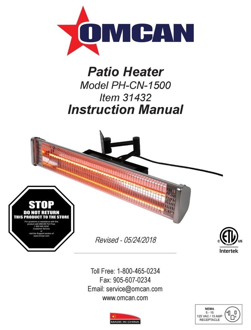 Omcan 31432 instruction manual