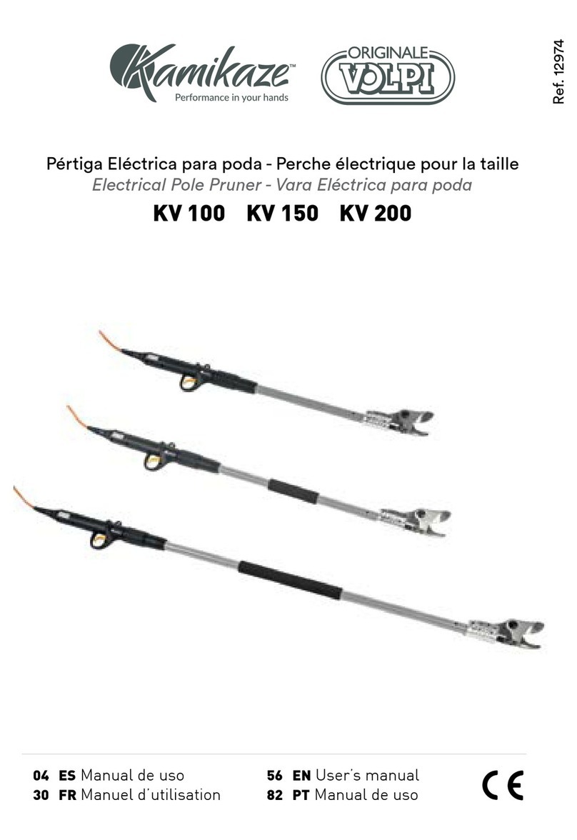 Volpi Kamikaze KV 100 User manual