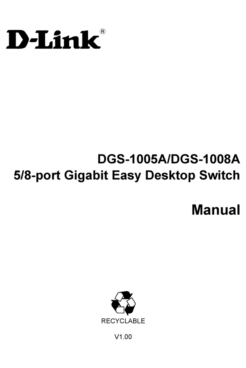 D-Link DGS-1005A User manual D-Link DGS-1005A User manual