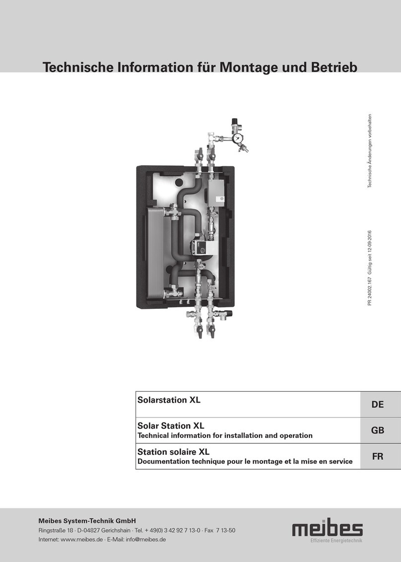 meibes Solar Station XL User manual