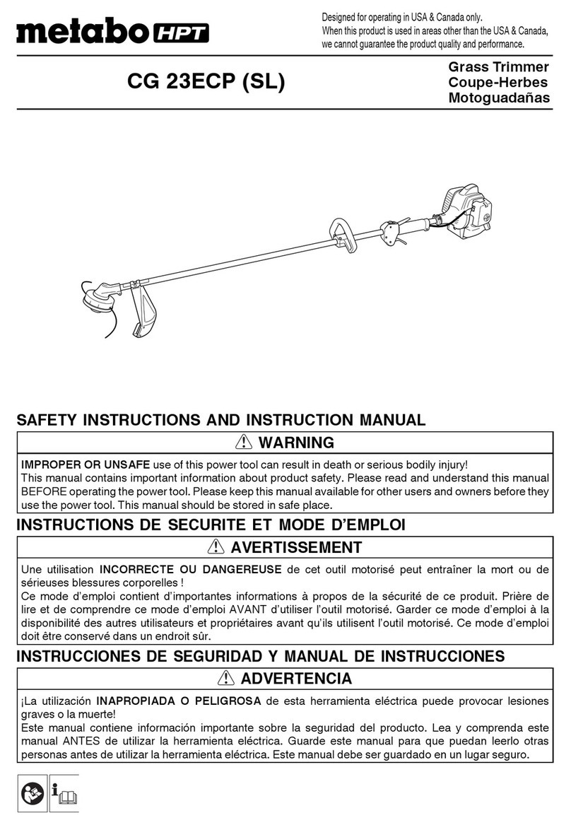 Metabo HPT CG 23ECP instruction manual
