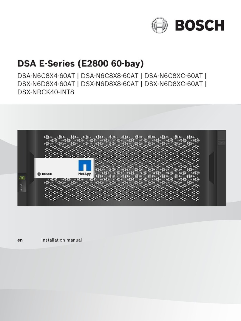 Bosch E2800 installation manual