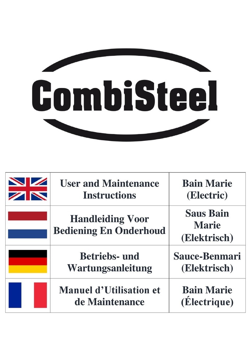 CombiSteel 7178.0100 User and maintenance instructions
