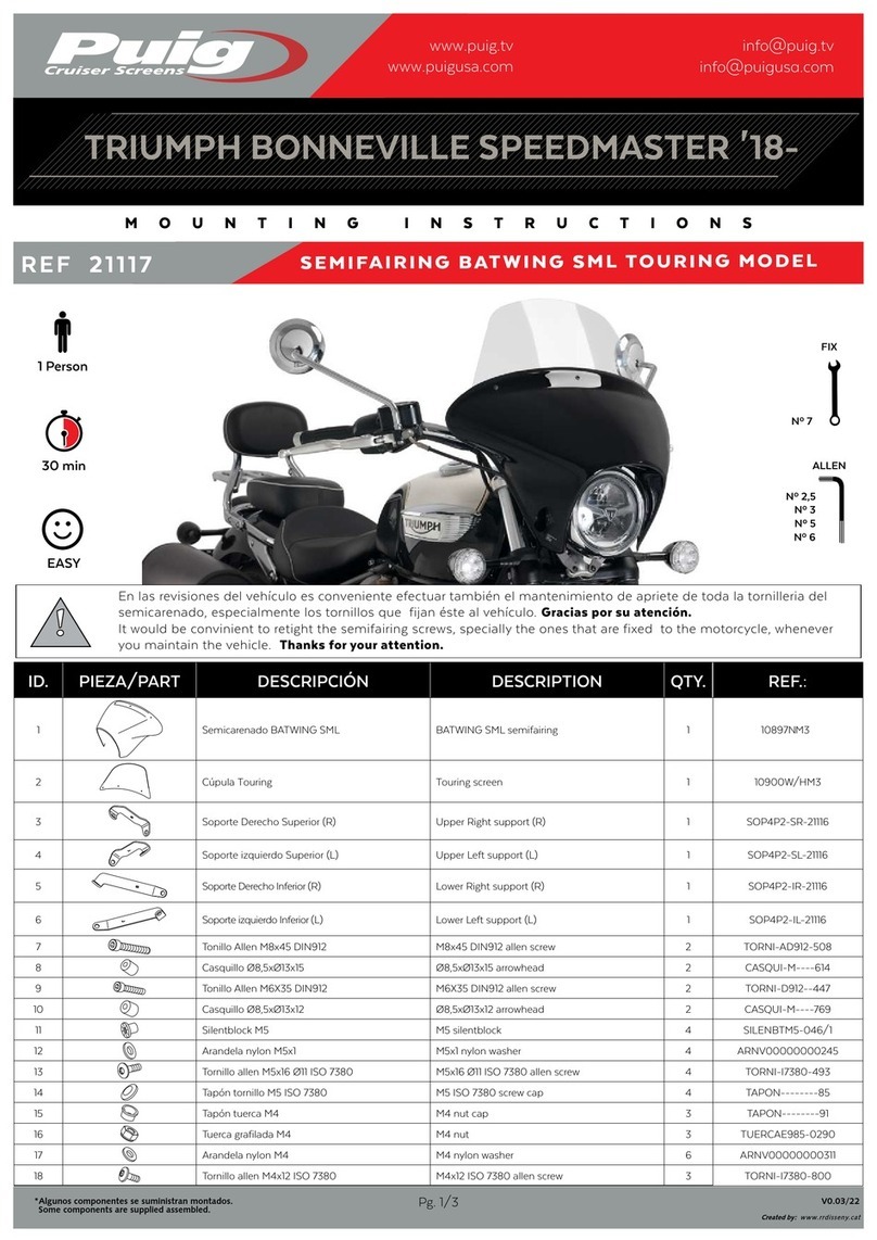 PUIG 21117 Mounting instructions