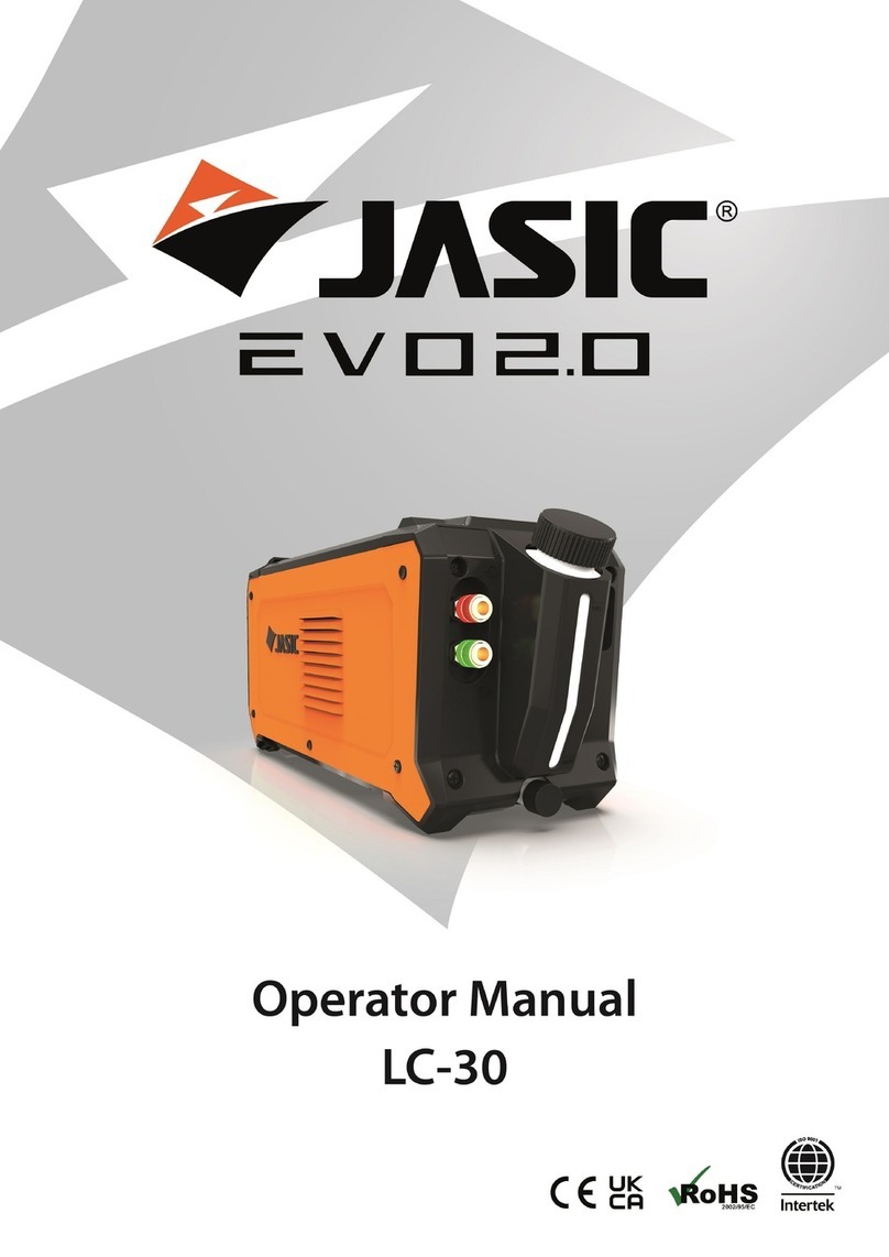 Jasic EVO 2.0 LC-30 User manual