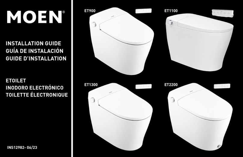 Moen ET900 User manual