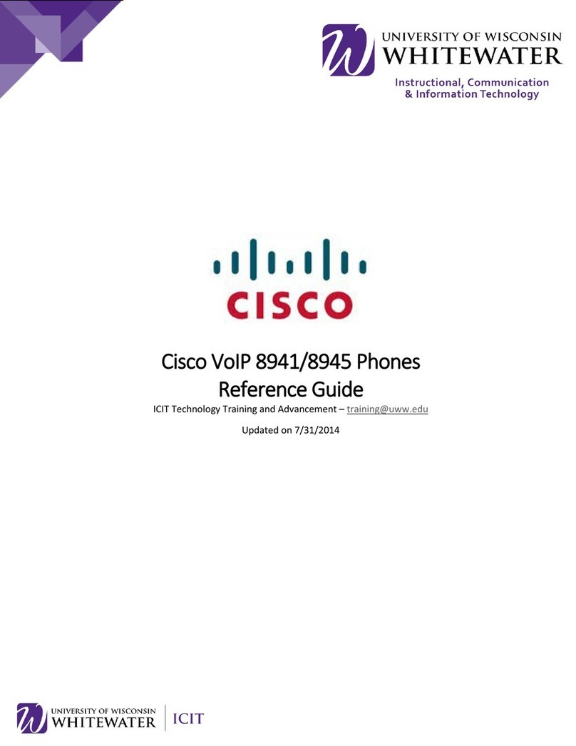 Cisco 8941 User manual