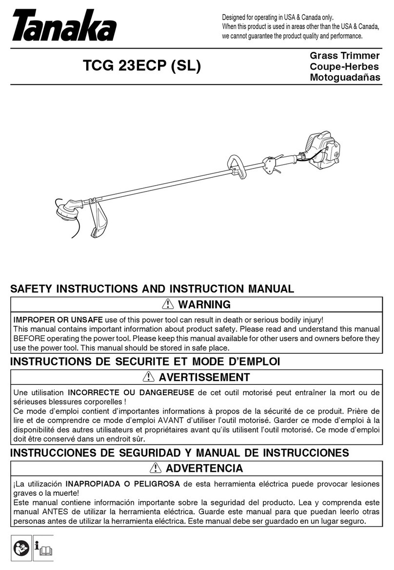 Tanaka TCG23ECP User manual
