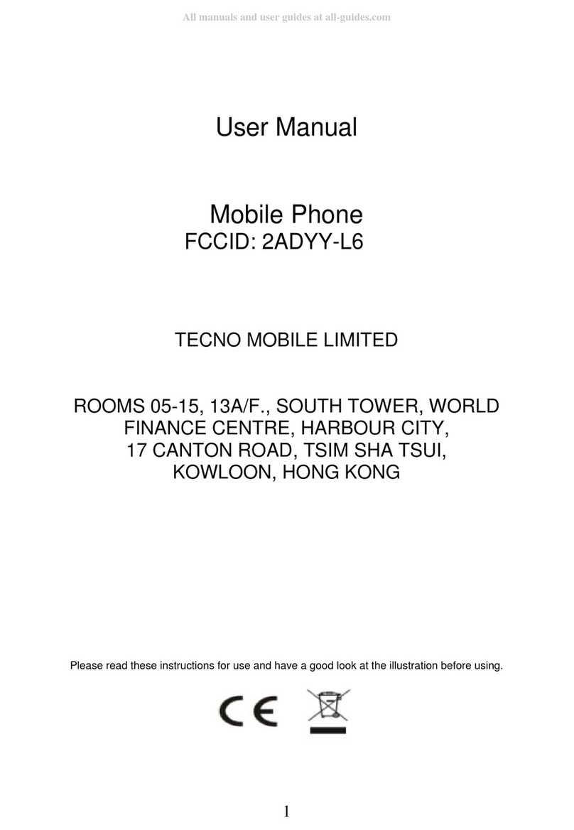 TECNO MOBILE LIMITED 2ADYY-L6 User manual TECNO MOBILE LIMITED 2ADYY-L6 User manual