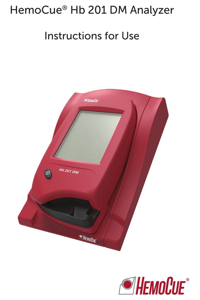 HemoCue Hb 201 DM User manual