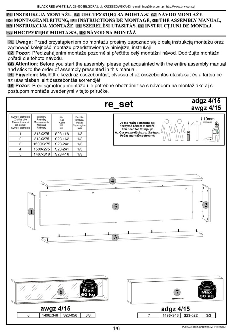 BLACK RED WHITE re set adgz 4/15 User manual BLACK RED WHITE re set adgz 4/15 User manual