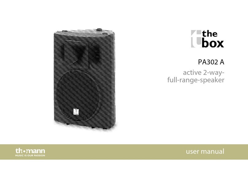 thomann the box PA302 A user manual