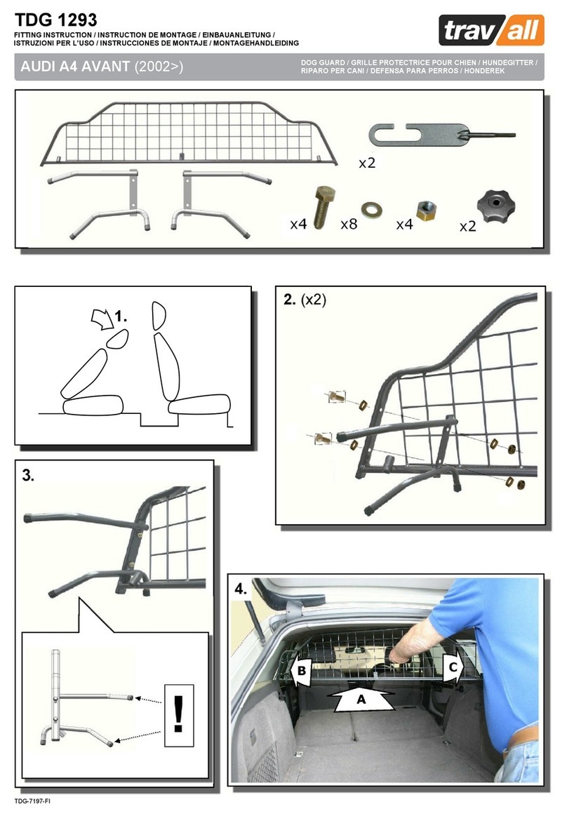 travall TDG 1293 Install guide