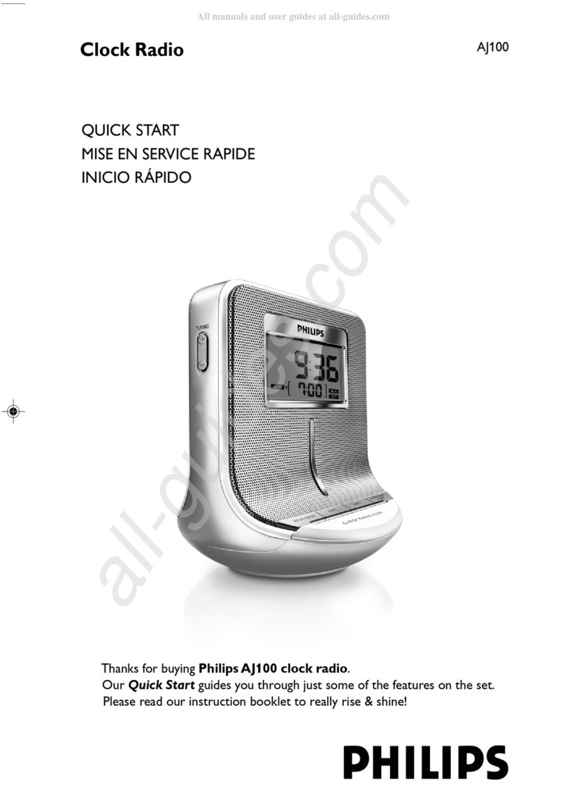 Philips AJ100 quick start guide