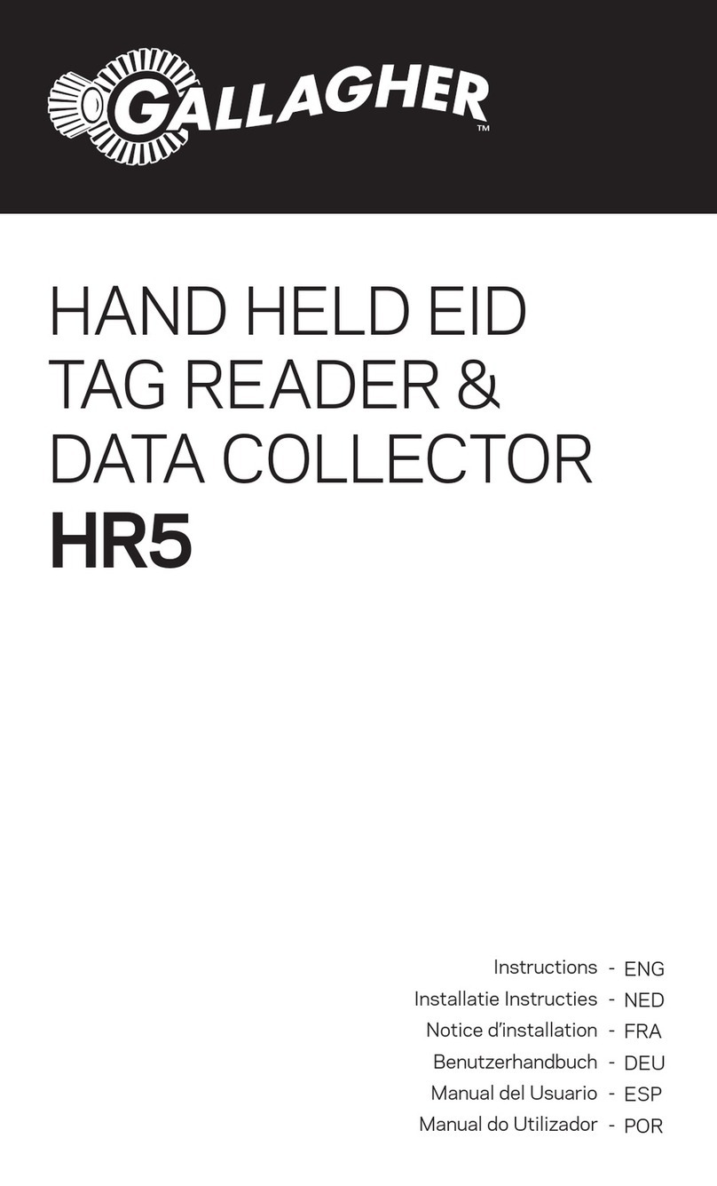 Gallagher HR5 instructions