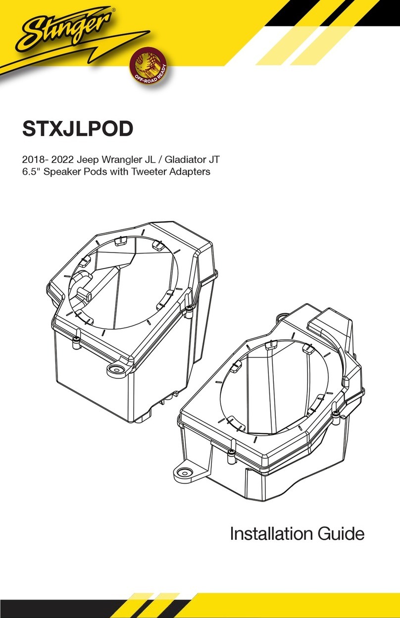 Stinger STXJLPOD User manual