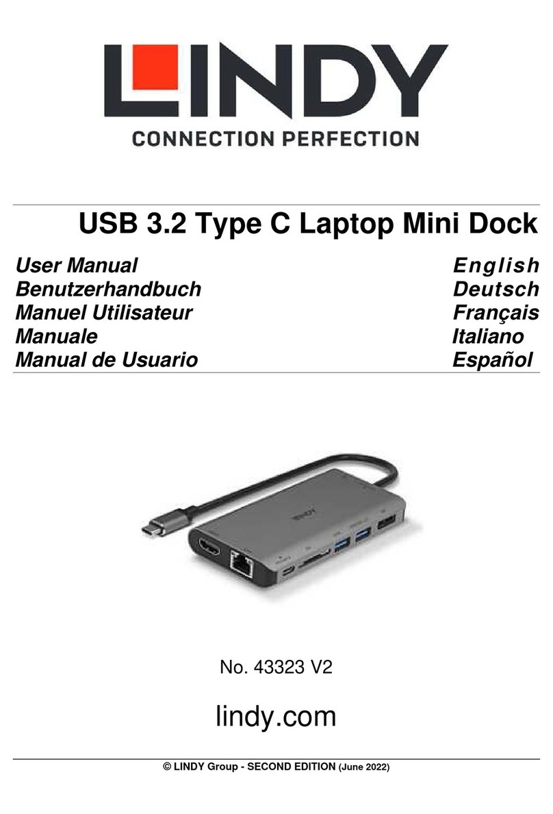 Lindy 4002888433235 user manual