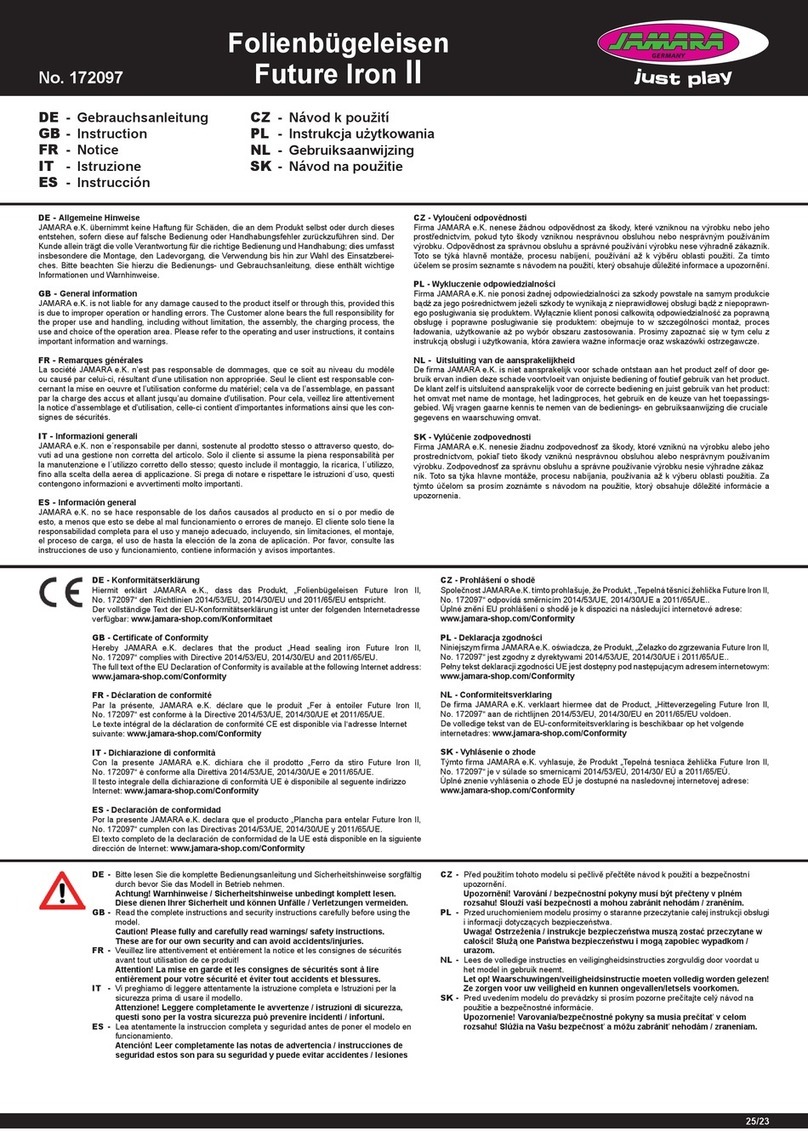 Jamara Future Iron II instructions