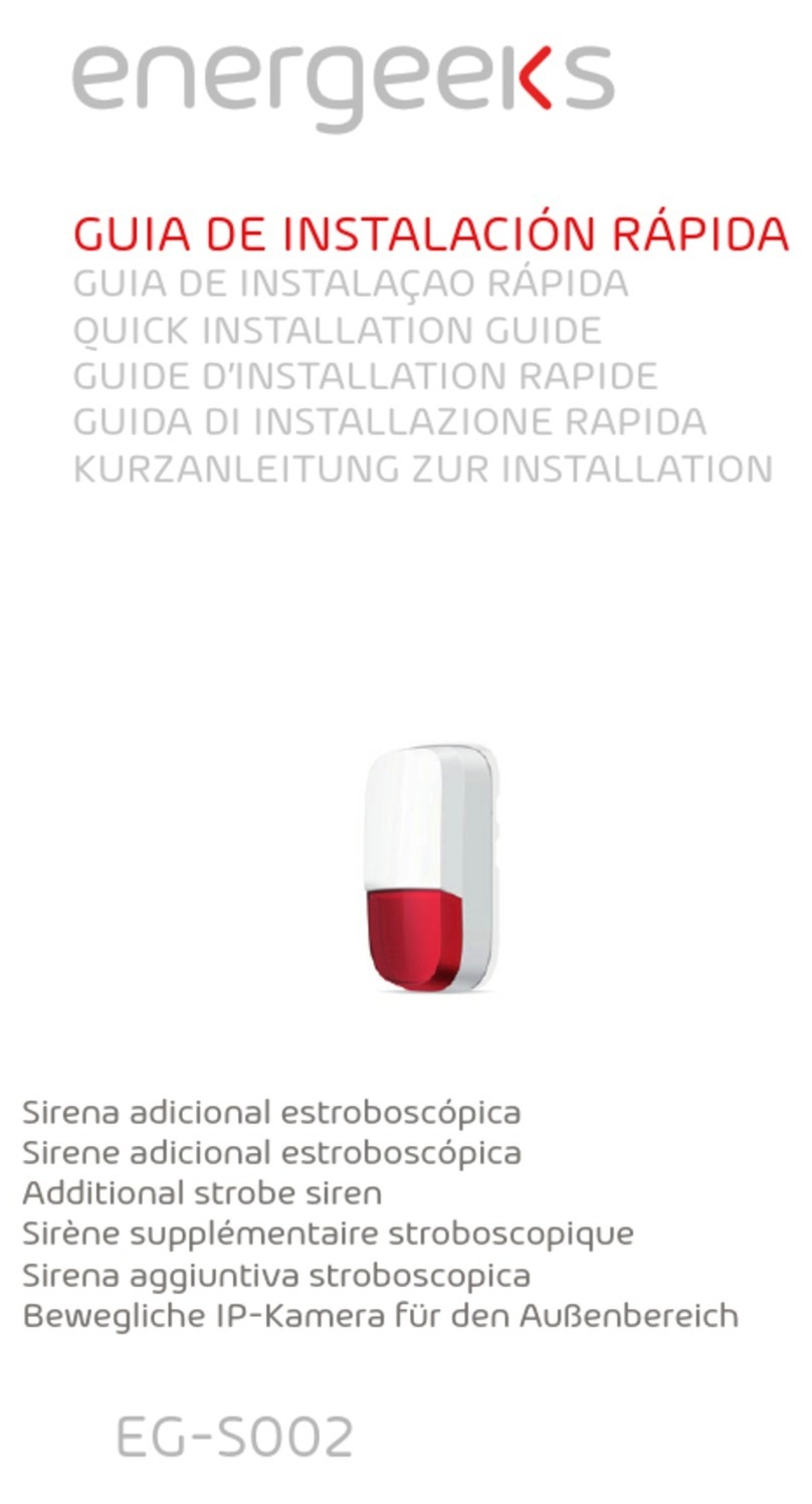 Energeeks EG-S002 Quick installation guide