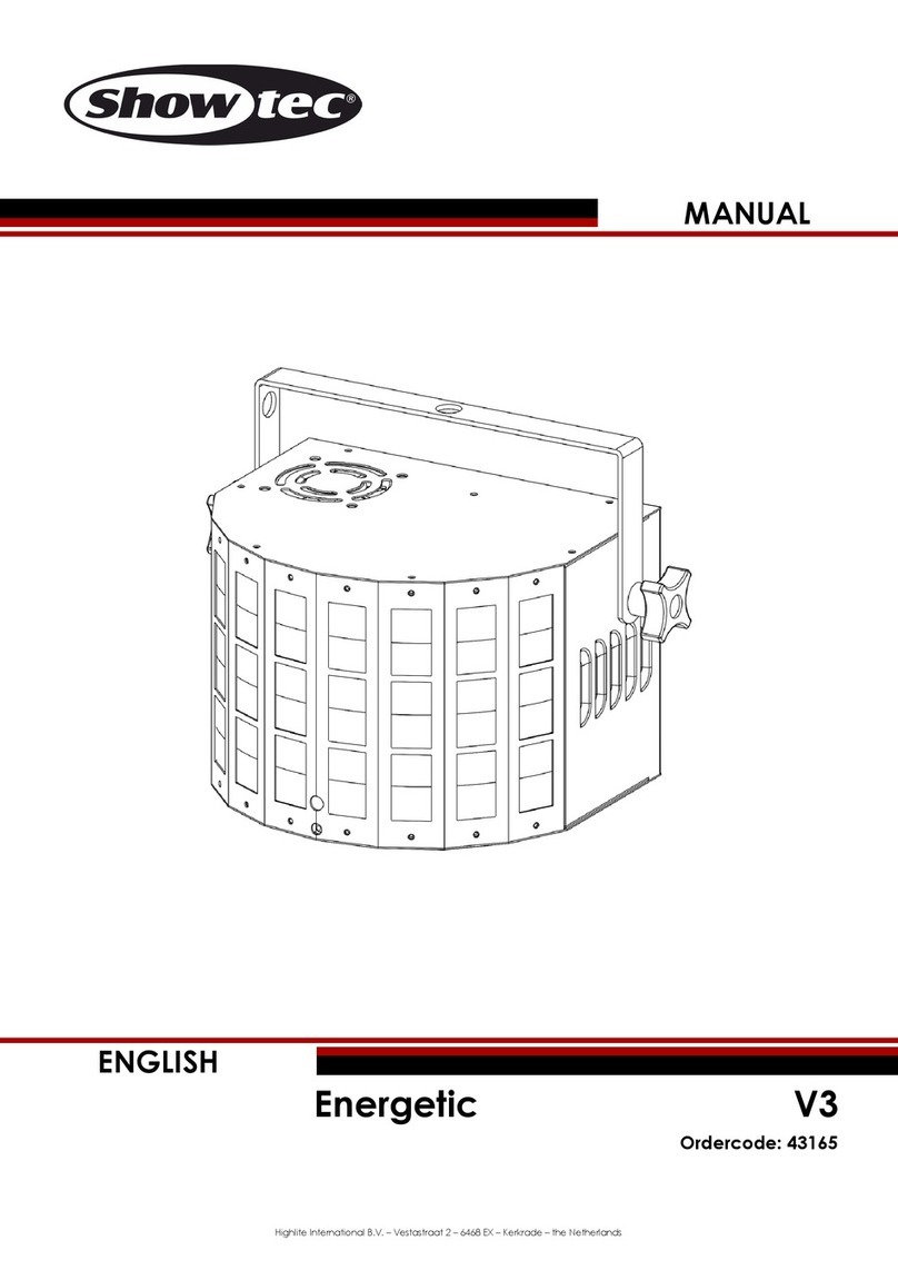 Show Tec Energetic V3 manual