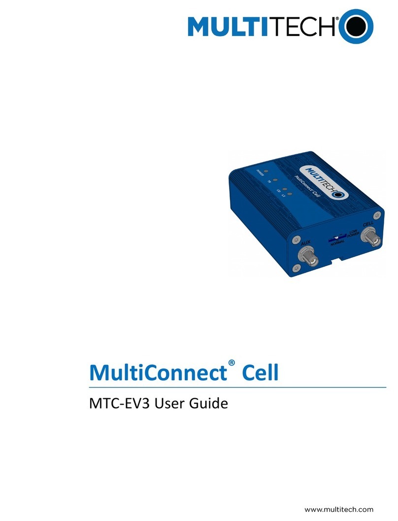 Multitech MTC-EV3 User manual