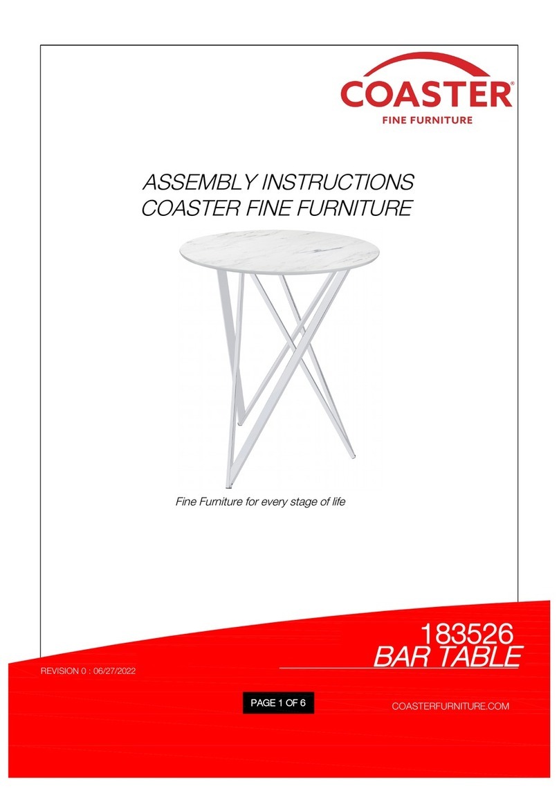 Coaster 183526 User manual